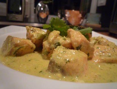 Curry de poisson